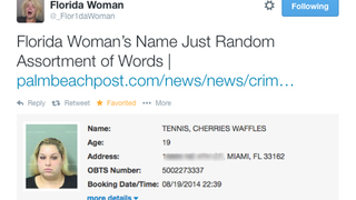 19 Years Ago, Someone Named Her Daughter Cherries Waffles Tennis.